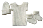 Plunket Knit World Beanie & Singlet & Socks